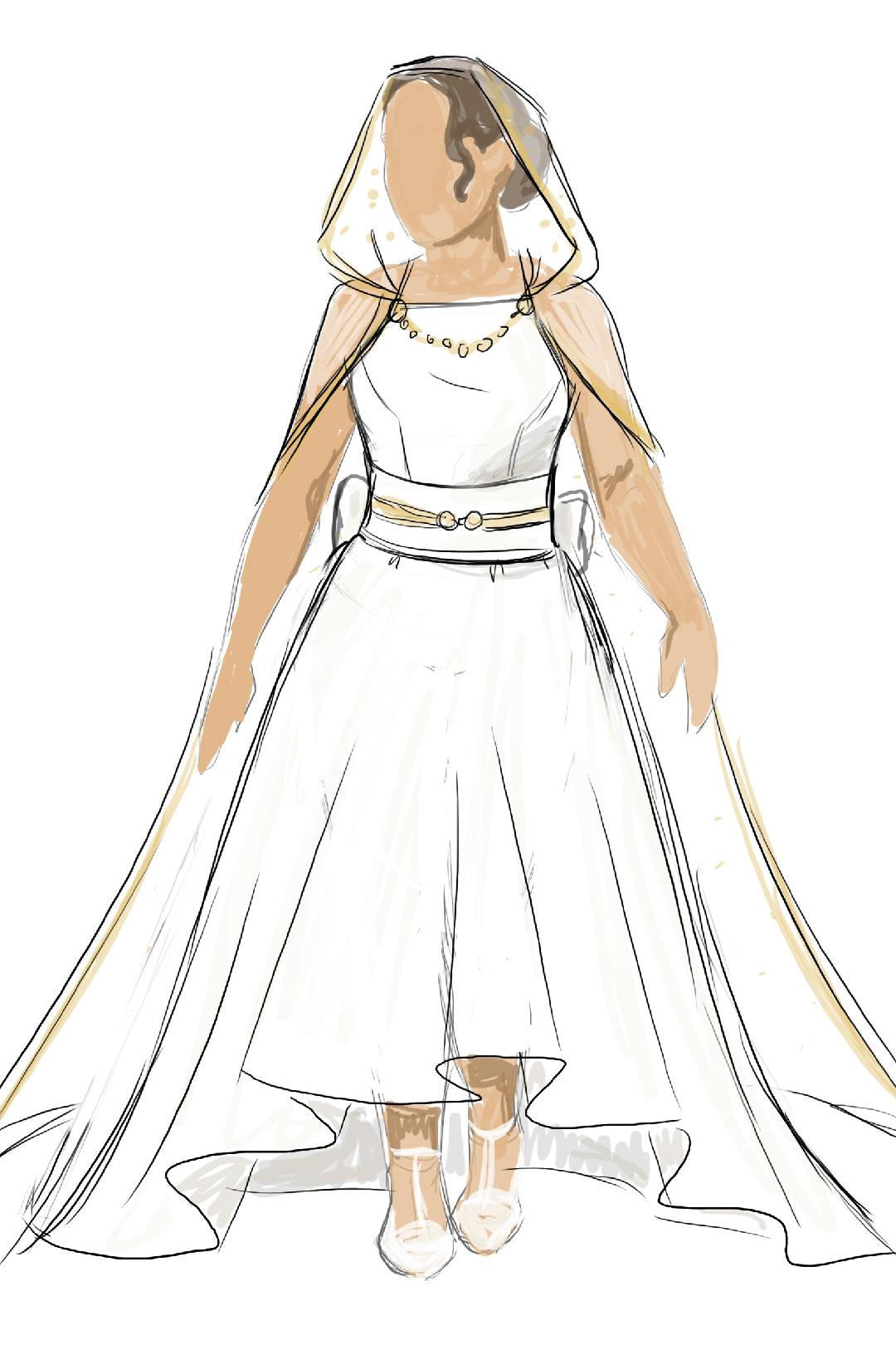 Bride sketch hi-res stock photography and images - Alamy